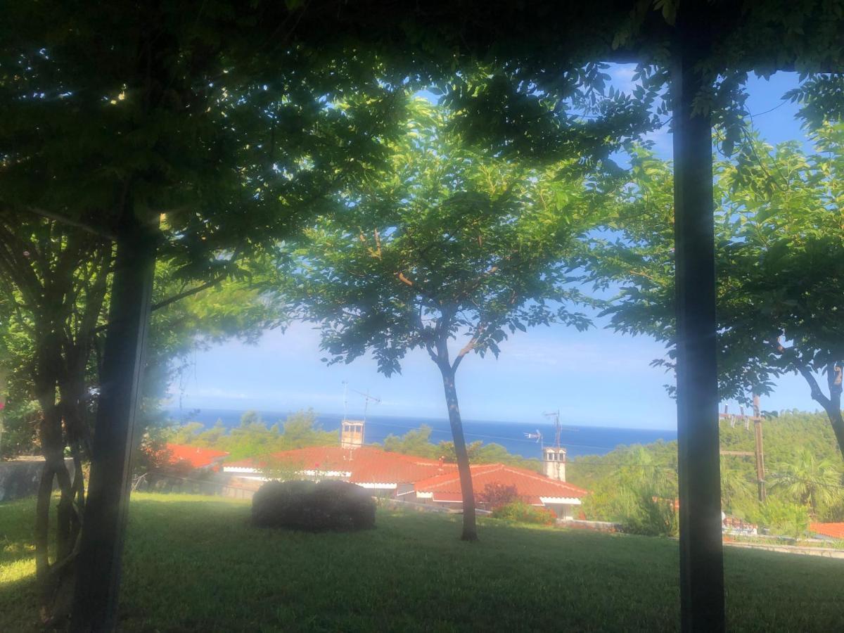 Bright & Spacious Seaview Villa Siviri Luaran gambar