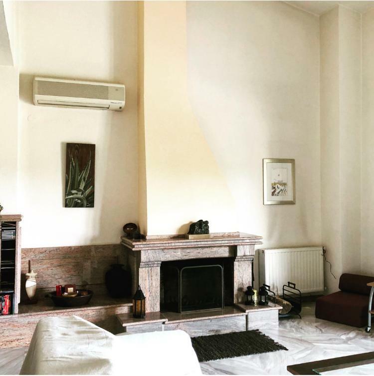 Bright & Spacious Seaview Villa Siviri Luaran gambar