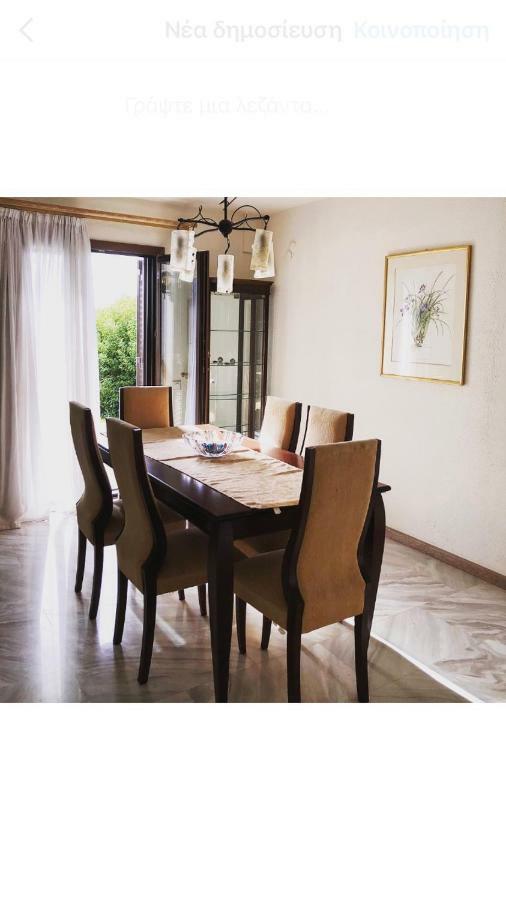 Bright & Spacious Seaview Villa Siviri Luaran gambar