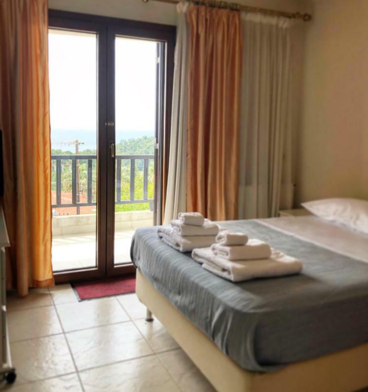 Bright & Spacious Seaview Villa Siviri Luaran gambar